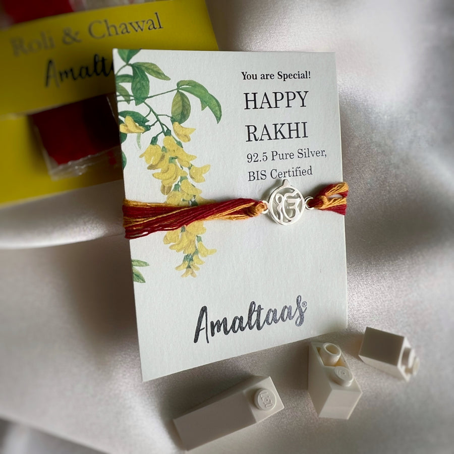 KIDS RAKHI - EK Onkar 92.5 Silver Rakhi
