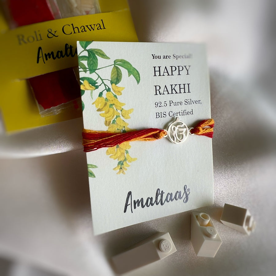 KIDS RAKHI - EK Onkar 92.5 Silver Rakhi