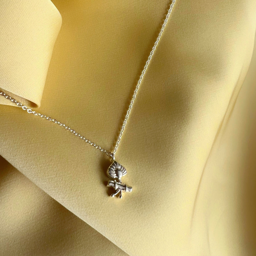 Necklace - Thakurji MorPankh 92.5 Silver Necklace