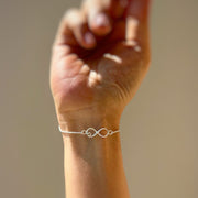 WOMEN - Infinity 92.5 Silver Bracelet