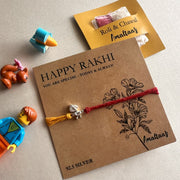 KIDS- Morphank Basuri 92.5 Pure Silver Rakhi