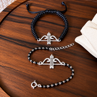Couple Shubh Shyam Ji - 92.5 Silver Bracelets
