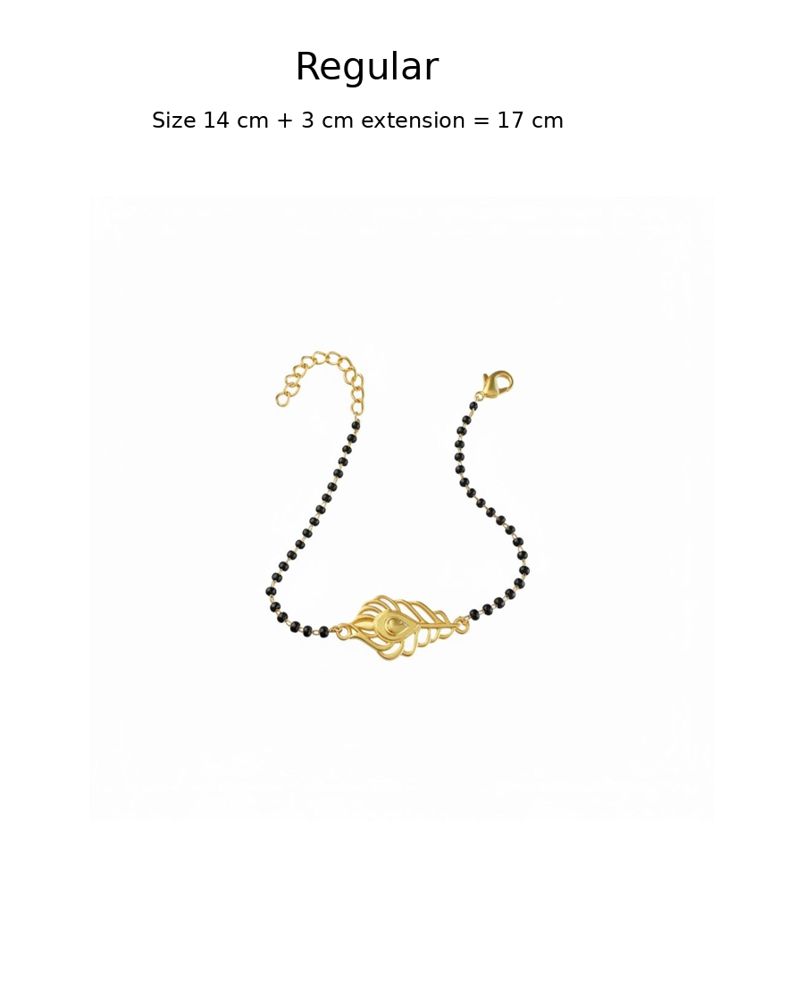 Women Kanha Morpankh 22k Gold-plated Brass Bracelet with Black Onyx