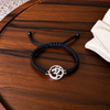Shubh Om - 92.5 Silver Bracelet