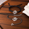 Couple Shubh Om - 92.5 Silver Bracelets