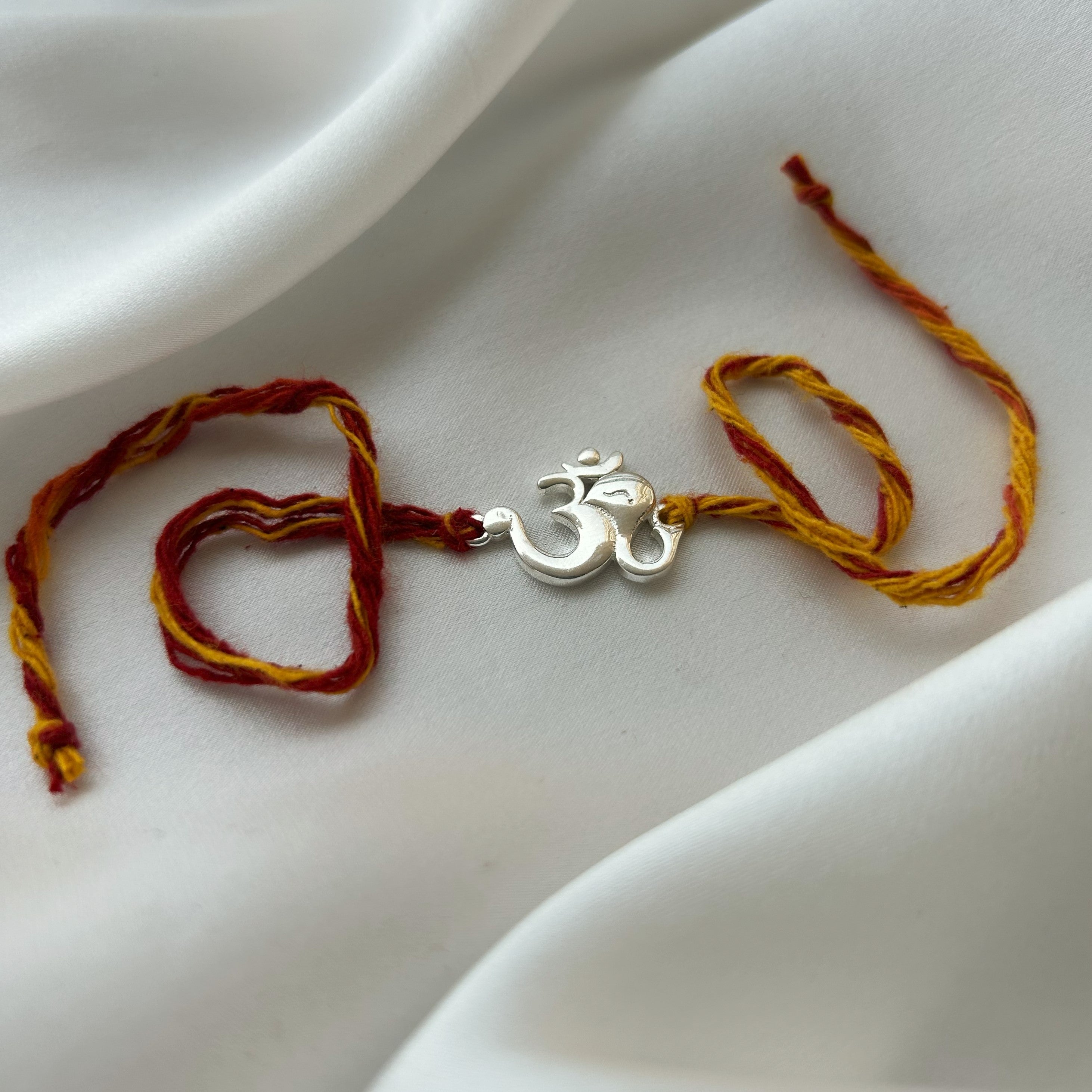 RAKHI - Subh Om Ganesha  92.5 Silver Rakhi