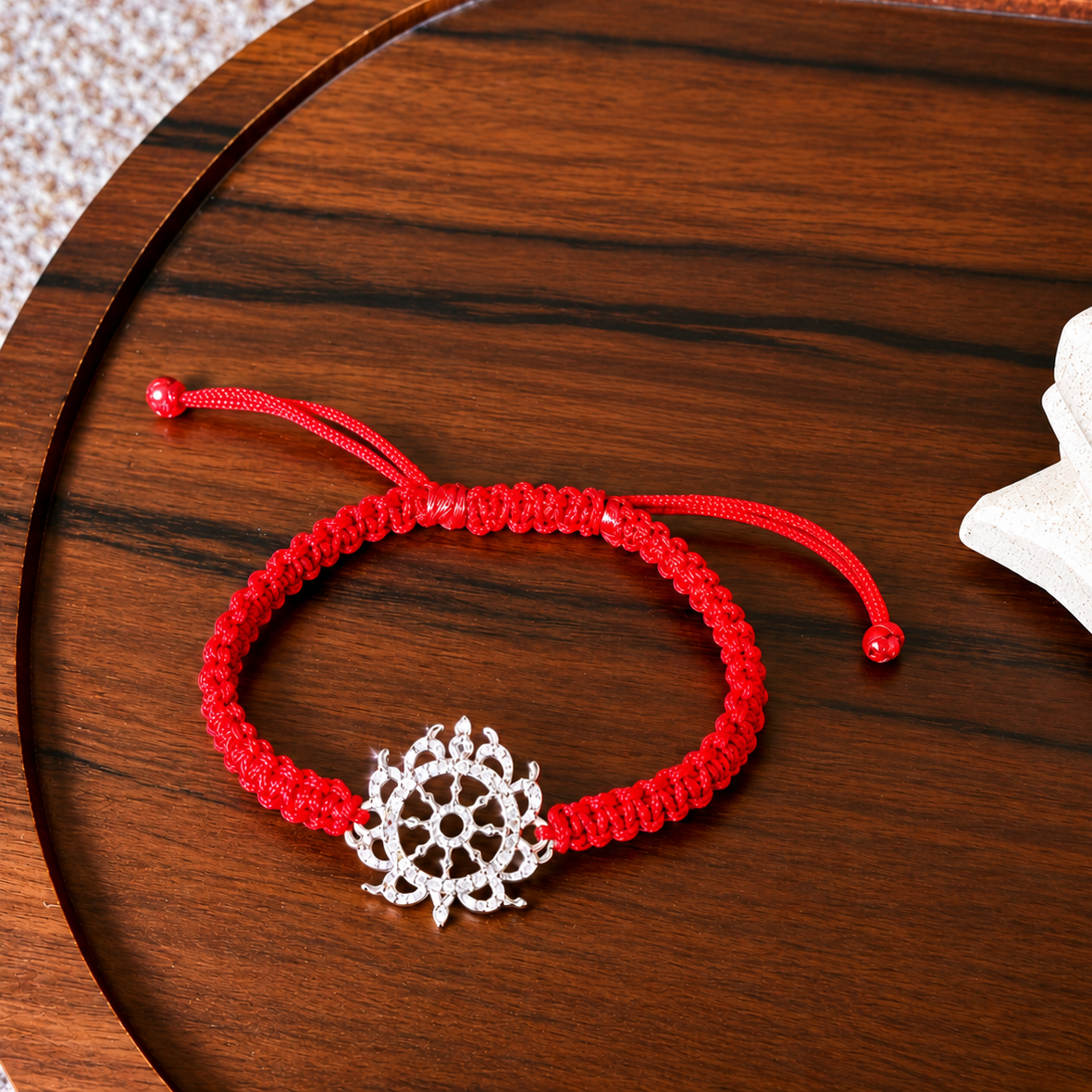 Shubh Sudarshan Chakra - 92.5 Silver Bracelet