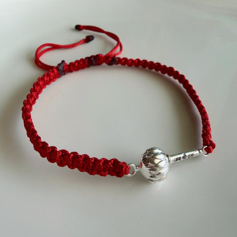 Bajrangbali Gada - 92.5 Silver Bracelet
