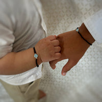 Kids (Pair) - Evileye Cutie Pie Enamel 92.5 Silver