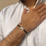 MEN - Jai Guruji Blessings 92.5 Silver Bracelet