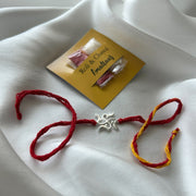 RAKHI - Swastik 92.5 Silver Rakhi