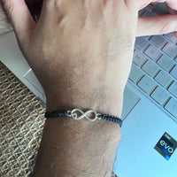 Men - Infinite Love 92.5 Silver Bracelet