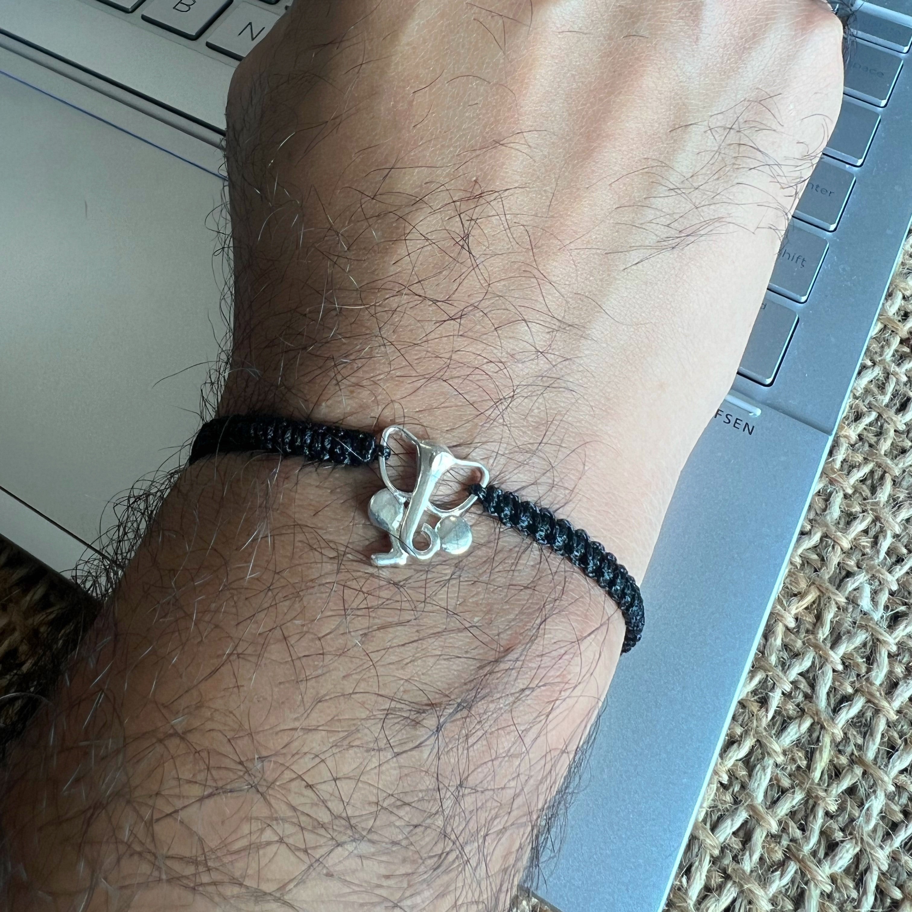Silver bracelet for men cost on sale