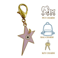 Pink Star Charm