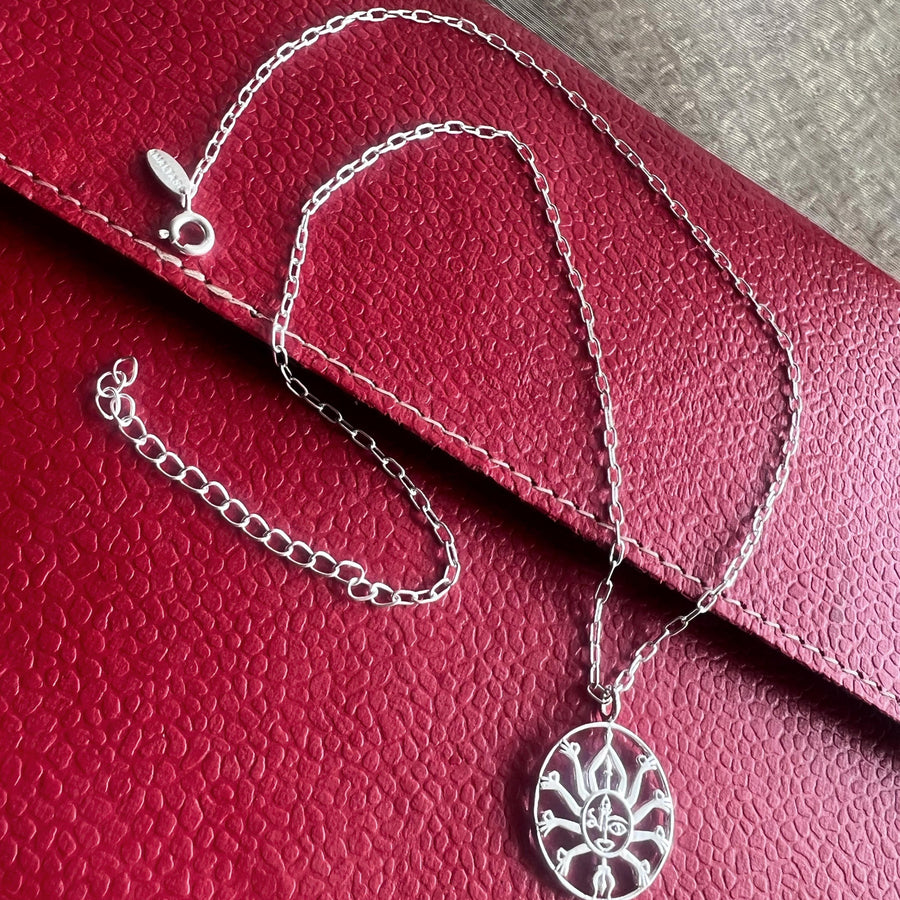 NECKLACE- Devi Ma Pendant 92.5 Silver
