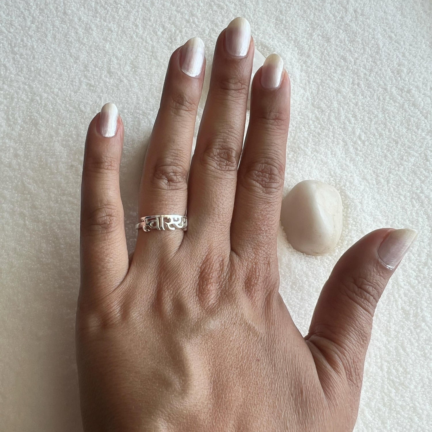 WOMEN RING - Swasthya (Health) 92.5 Silver Shakti Ring