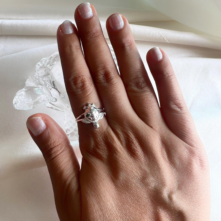 WOMEN - Tortoise Ring 92.5 Silver