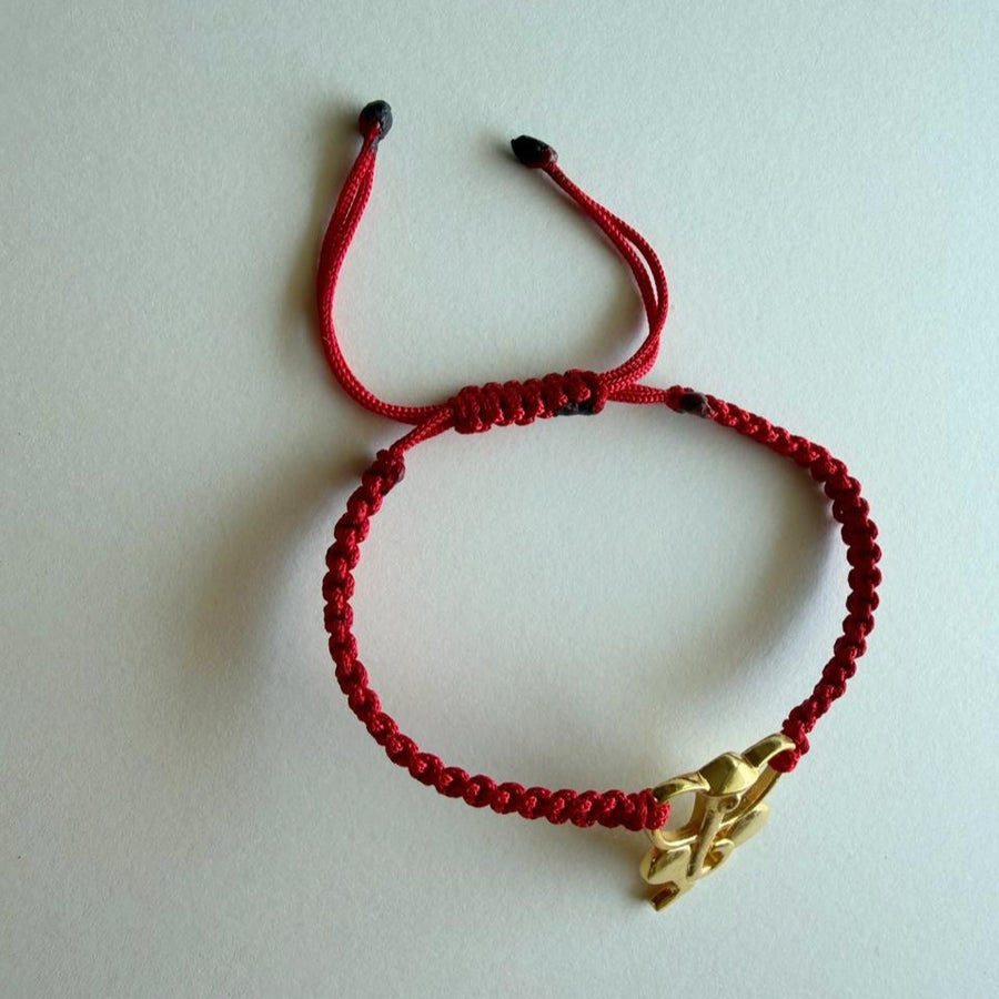 PRE- ORDER - Ganesh ji Bracelet - Blessed 22k Gold-plated