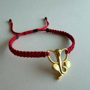 PRE- ORDER - Ganesh ji Bracelet - Blessed 22k Gold-plated