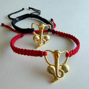 PRE- ORDER - Ganesh ji Bracelet - Blessed 22k Gold-plated