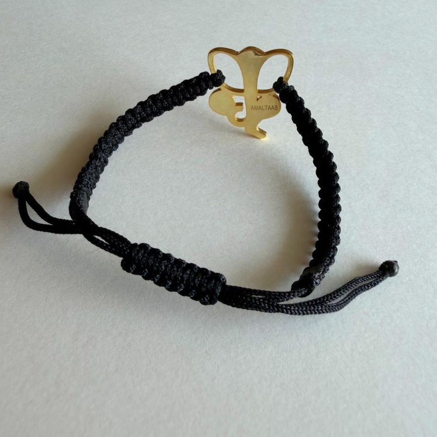 PRE- ORDER - Ganesh ji Bracelet - Blessed 22k Gold-plated