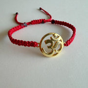 PRE- ORDER - OM Bracelet - Blessed 22k Gold-plated