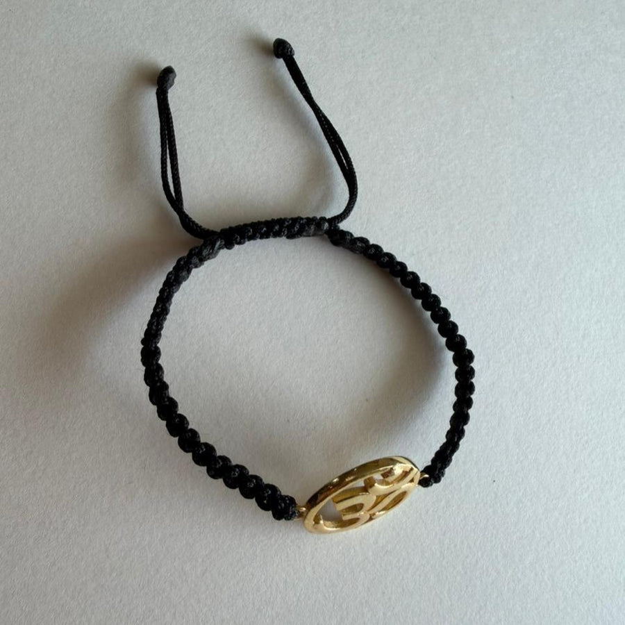 PRE- ORDER - OM Bracelet - Blessed 22k Gold-plated