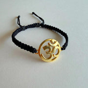 PRE- ORDER - OM Bracelet - Blessed 22k Gold-plated