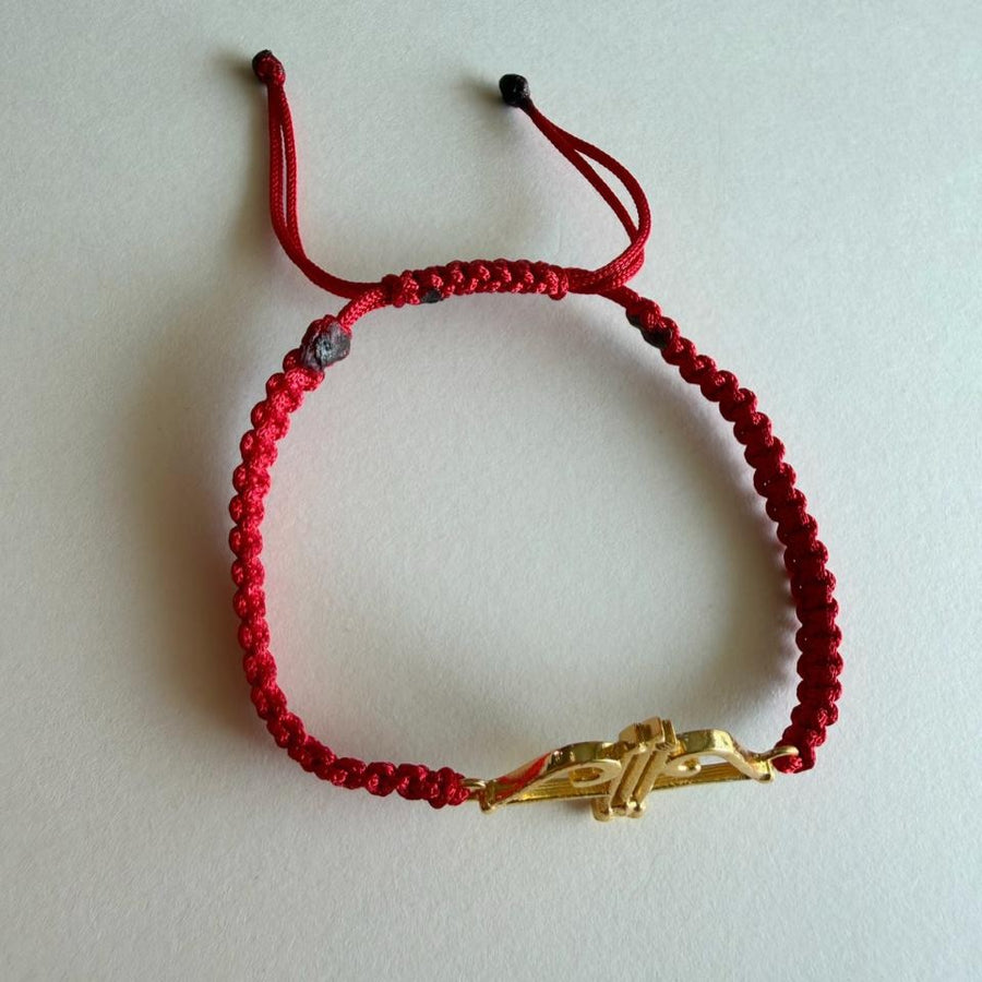 PRE - ORDER -  Shyam Ji's Blessing Bracelet - Blessed 22k Gold-plated