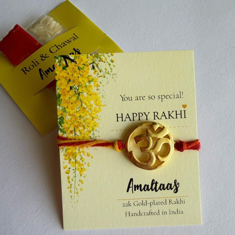 RAKHI – 22k OM Gold-plated