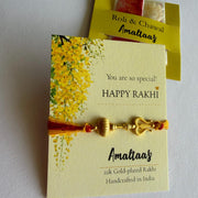 RAKHI – 22K Shivastra Gold-plated