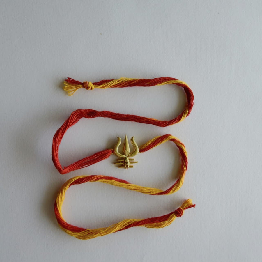RAKHI – 22K Mahadev's Trishul Gold-plated