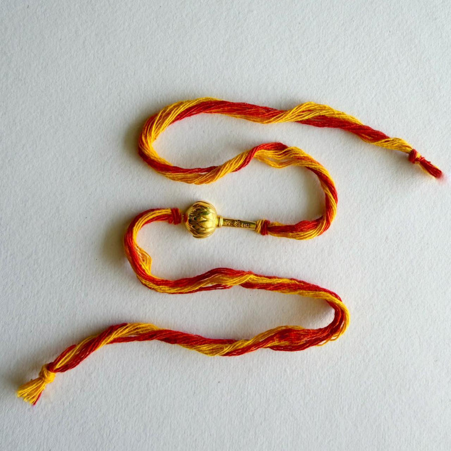 RAKHI – 22K Bajrangbali Gada Gold-plated