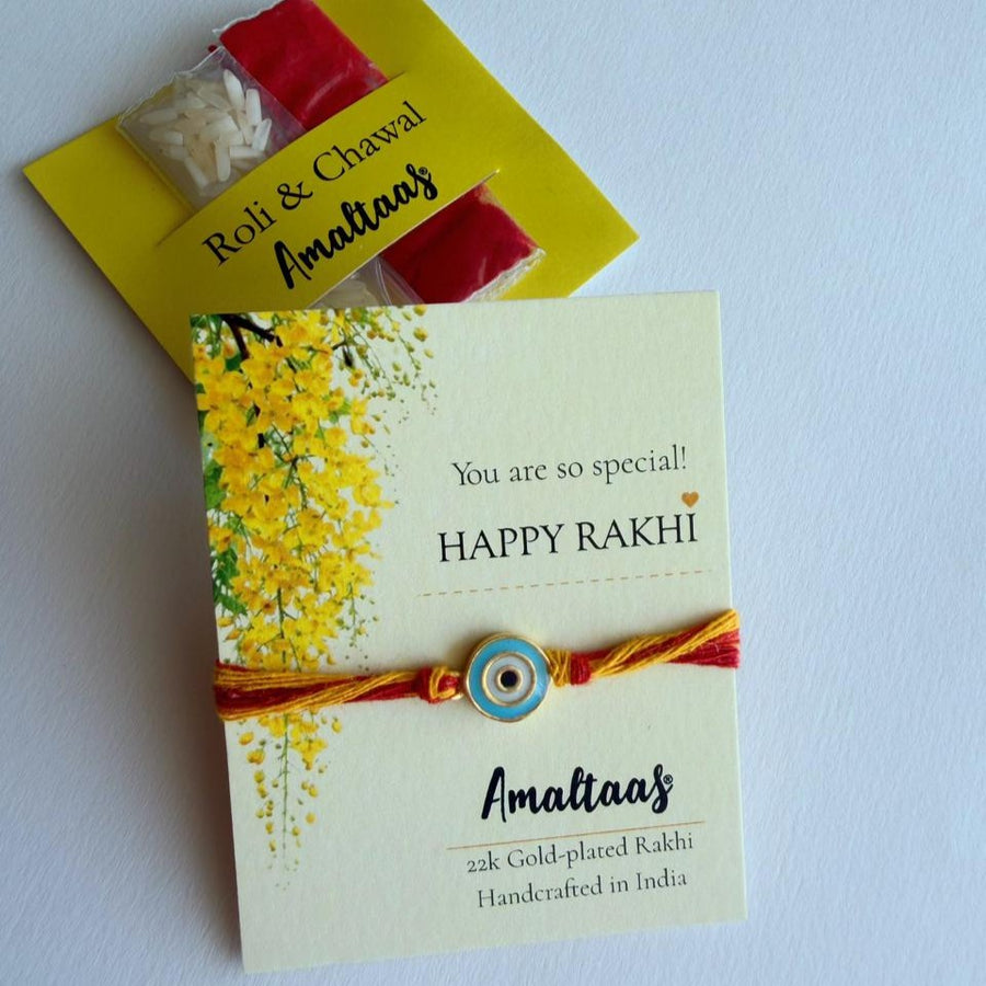 RAKHI – 22K  EvilEye Nazar Guardian Gold-plated