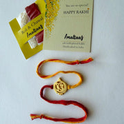 RAKHI -  22K Ek Onkar Gold-plated