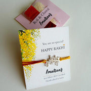 SILVER RAKHI  -  Jai Guruji Blessings – 92.5 Silver