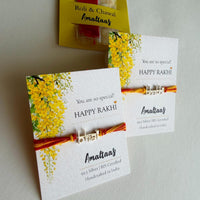 COMBO Bhai & Bhabhi 92.5 Silver Rakhi
