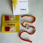 Vrishabh/Taurus Rakhi 92.5 Silver