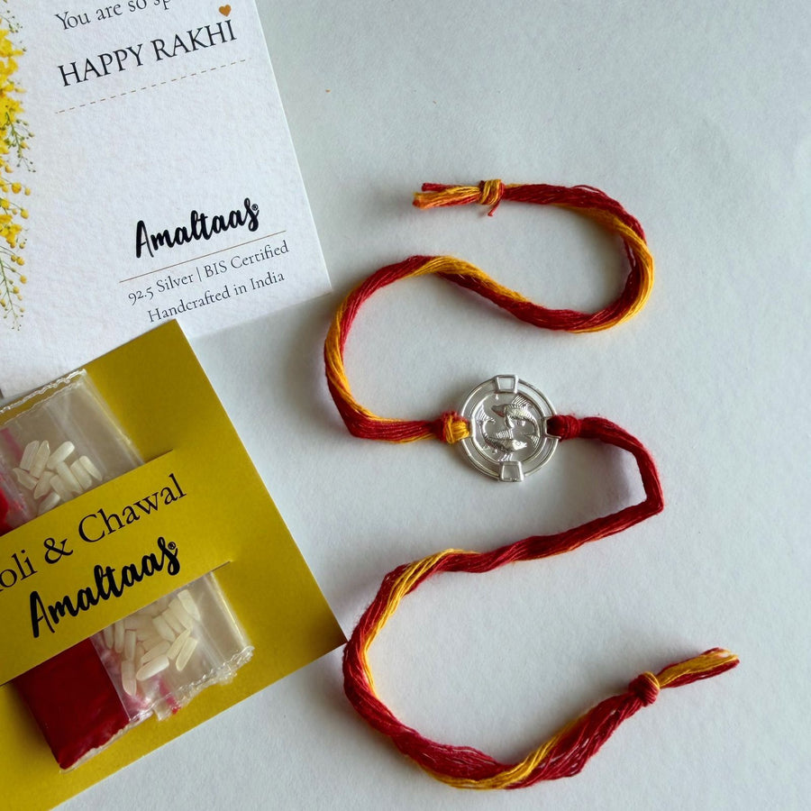 Meen/Pisces Rakhi 92.5 Silver
