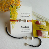 COMBO RAKHI - Shivastra 92.5 Silver Rakhi for Bhai & Bhabhi