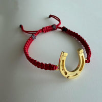 HorseShoe Bracelet - Blessed 22k Gold-plated
