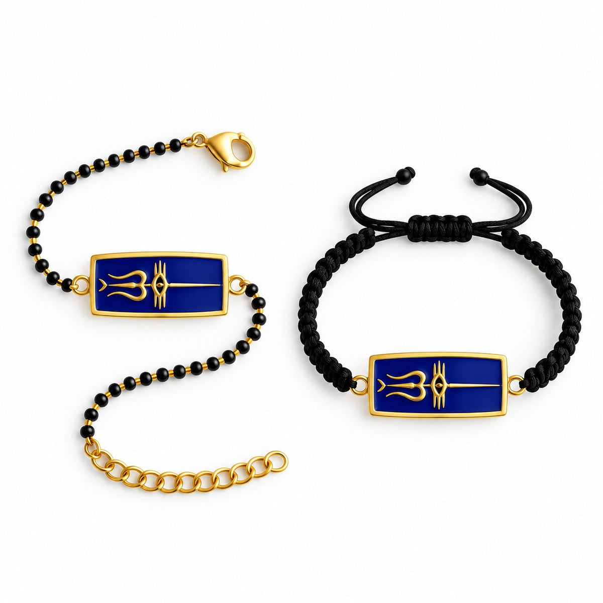 Couple Neelkanth 22k Gold-plated Bracelet