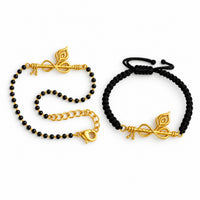 Couple Forever Thakurji Love 22k Gold-plated Bracelet