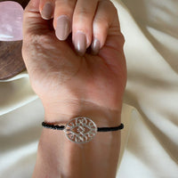 Women - EvilEye Heartline 92.5 Silver Bracelet