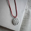 Devi Maa Blessings 92.5 Silver Pendant