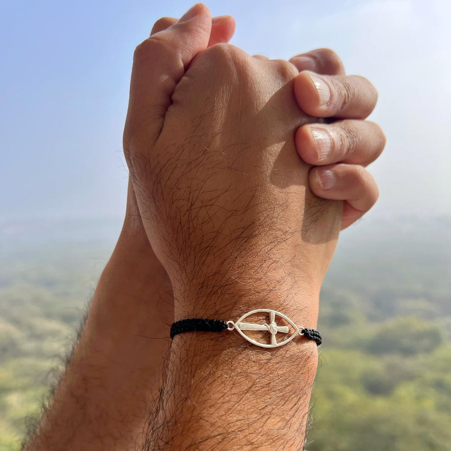 MEN - Cross My Heart 92.5 Silver Bracelet