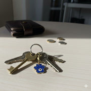 Blue Paw Charm