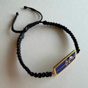 PRE- ORDER Neelkanth Trishul Bracelet - Blessed 22k Gold-plated