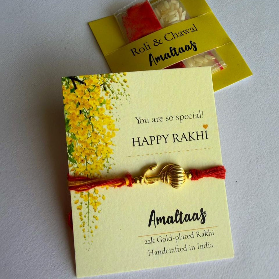 RAKHI – 22K Vayuputra Gada Gold-plated