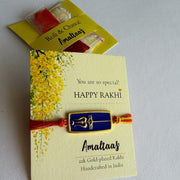 RAKHI – 22K Neelkanth Trishul Gold-plated